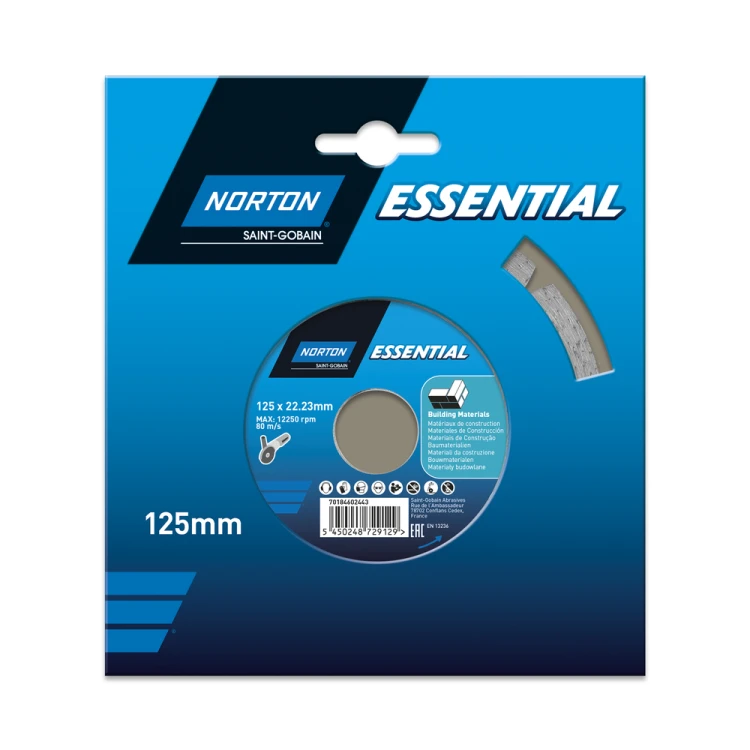 Norton Essential Diamond Blade UNIVERSAL 125mm in pack_95767.jpg